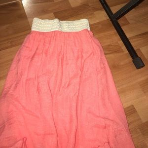 Women’s super cute high low skirt